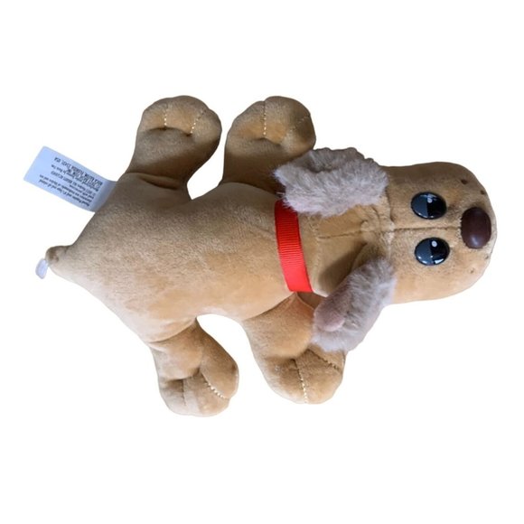Pound Puppies Plush Stuffed Animal Doll Toy 8 in Tall 2022 Brown Hasbro Dog Pupp - Picture 2 of 5